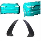 Mercedes GLA H247 2020- Rear Bumper Cover (for AMG-Line, Carbon) photo 2