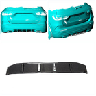 Mercedes GLA H247 2020- Rear Bumper Diffuser (for AMG-Line, Carbon) photo 2