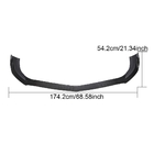 Mercedes SLK R172 2011-2016 Front Bumper Lip Spoiler (for Base 2016-2020, Carbon) photo 6