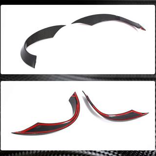 Carbon Front Bumper Covers (for Base 2016-2020) photo 4