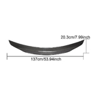 Mercedes SLK R172 2011-2016 Spoiler V1 (for 2011-2020, Carbon) photo 4