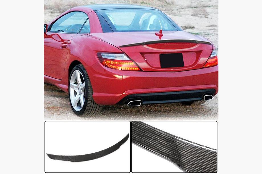 Mercedes SLK R172 2011-2016 Spoiler V2 (for 2011-2020, Carbon) Image