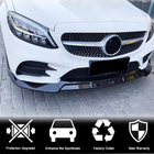 Mercedes C-class W206 2022- Front Bumper Lip Spoiler (for AMG-Line, Carbon) photo 2