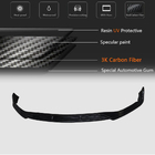 Mercedes C-class W206 2022- Front Bumper Lip Spoiler (for AMG-Line, Carbon) photo 5