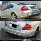 Mercedes E-class W211 2002-2009 Rear Bumper Diffuser for E55 AMG 2003-2006, Carbon photo 4