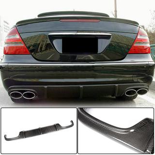Rear Bumper Diffuser for E55 AMG 2003-2006, Carbon photo 1
