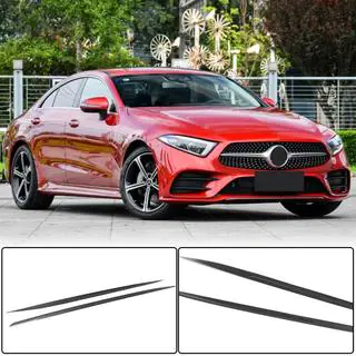 Side Skirts V2 (for AMG/AMG-Line 2018-2020, Carbon) photo 1