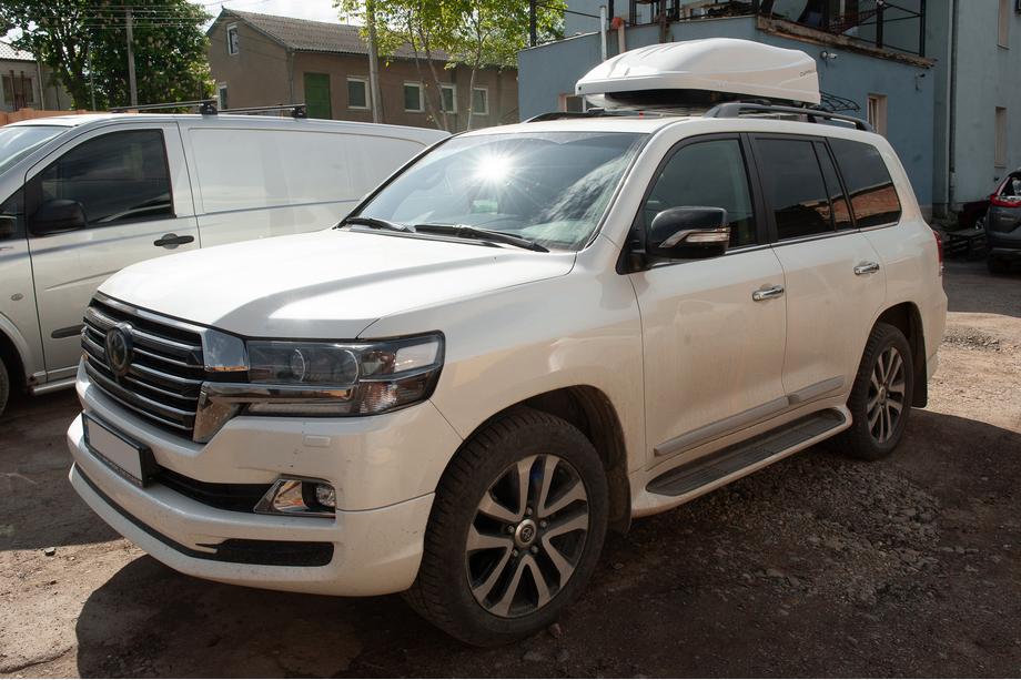 Roof box EuroCap white (450 L) Photo 19