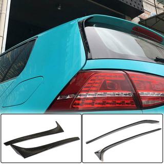 Carbon Rear Window Pillar Covers (for Base) Volkswagen Golf 7/E-Golf 2012-2020 photo 1