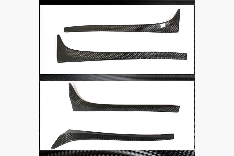 Volkswagen Golf 7/E-Golf 2012-2020 Carbon Rear Window Pillar Covers (for Base) Photo 4