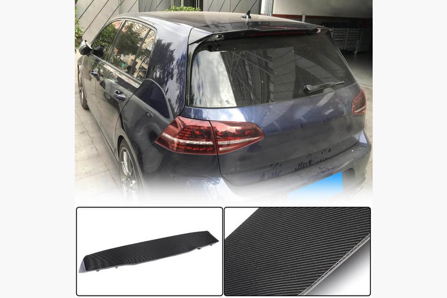Volkswagen Golf 7/E-Golf 2012-2020 Spoiler V4 (for GTI/R HB, Carbon) Image