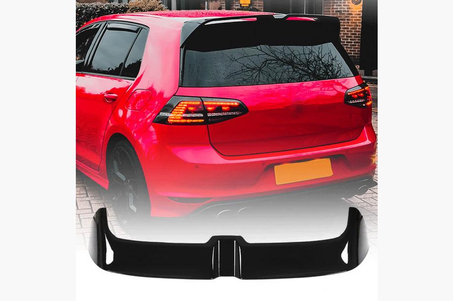 Volkswagen Golf 7/E-Golf 2012-2020 Spoiler V6 (for GTI/R HB, Plastic) Image