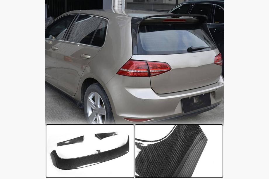 Volkswagen Golf 7/E-Golf 2012-2020 Spoiler V2 (for Base/R-Line HB, Carbon) Image