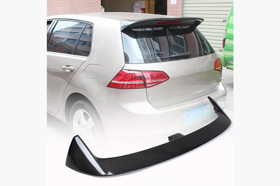 Volkswagen Golf 7/E-Golf 2012-2020 Spoiler V6 (for Base/R-Line HB, Carbon) Image