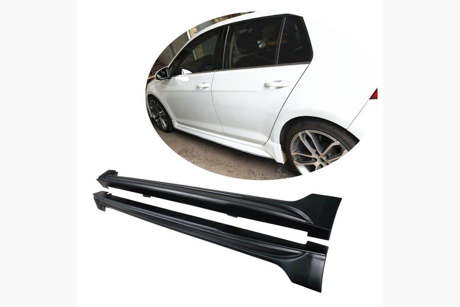 Volkswagen Golf 7/E-Golf 2012-2020 Side Skirts (for Base HB 2012-2017, Carbon) Image