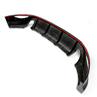 Volkswagen Golf 7/E-Golf 2012-2020 Rear Bumper Diffuser V1 (for Base/GTI HB 2012-2017, Carbon) photo 4