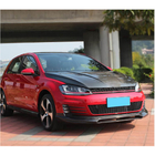 Volkswagen Golf 7/E-Golf 2012-2020 Front Bumper Lip V1 (for GTI HB 2012-2017, Carbon) photo 3