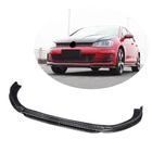 Volkswagen Golf 7/E-Golf 2012-2020 Front Bumper Lip V3 for GTI HB 2012-2017 Carbon photo 1