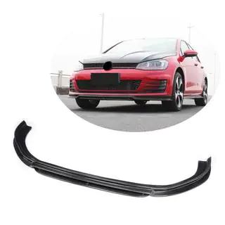Front Bumper Lip V3 for GTI HB 2012-2017 Carbon photo 1