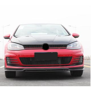Front Bumper Lip V3 for GTI HB 2012-2017 Carbon photo 2
