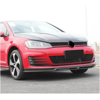 Front Bumper Lip V3 for GTI HB 2012-2017 Carbon photo 3