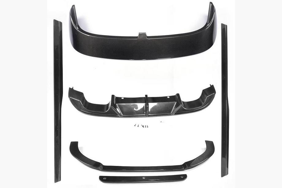 Volkswagen Golf 7/E-Golf 2012-2020 Carbon Body Kit Full Set (for R/R-line HB 2012-2017, Carbon) Image