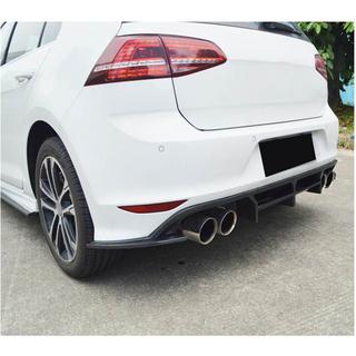 Rear Bumper Diffuser (for R-Line HB 2012-2017, Carbon) photo 3