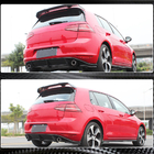 Volkswagen Golf 7/E-Golf 2012-2020 Rear Bumper Diffuser V3 (for Base/GTI HB 2012-2017, Carbon) photo 3