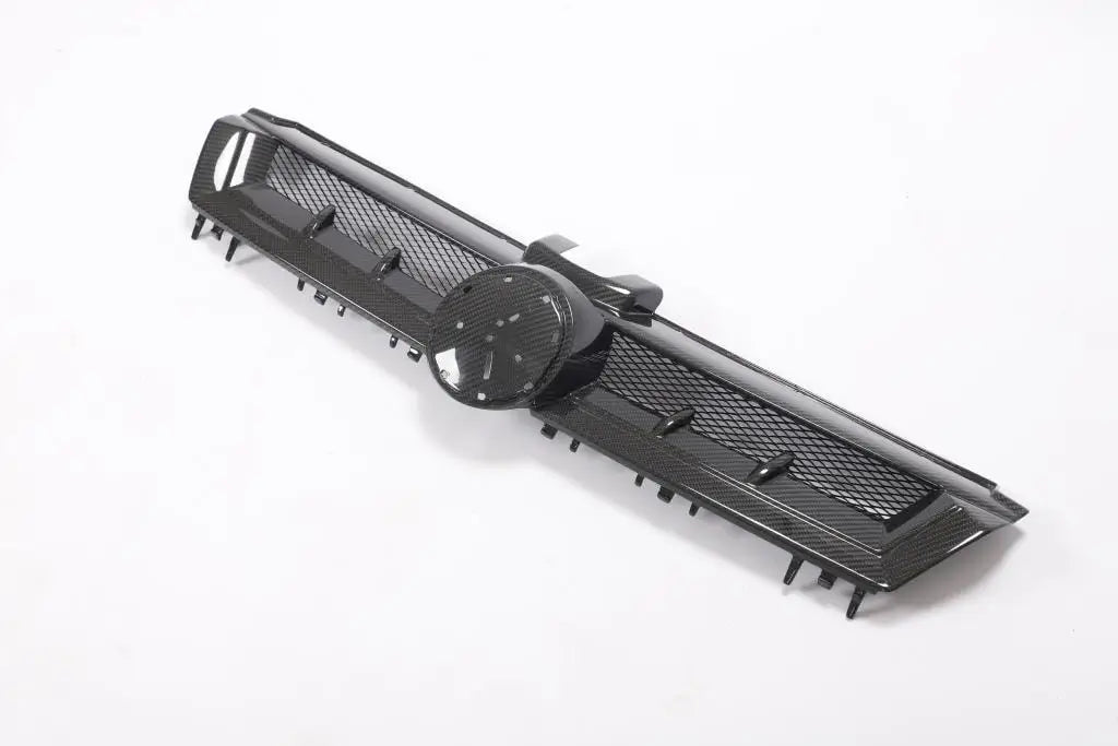 Volkswagen Golf 7/E-Golf 2012-2020 Front Grille (for HB 2012-2017, Dry Carbon) photo 10
