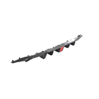 Volkswagen Golf 7/E-Golf 2012-2020 Rear Bumper Diffuser (for R-Line HB 2017-2020, Carbon) photo 5