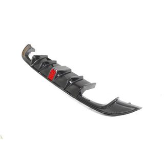 Rear Bumper Diffuser (for R-Line HB 2017-2020, Carbon) photo 2