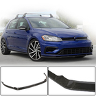 Volkswagen Golf 7/E-Golf 2012-2020 Front Bumper Lip V1 for R/R-Line 2017-2020 Carbon photo 1
