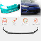 Volkswagen Golf 7/E-Golf 2012-2020 Front Bumper Lip V1 for R/R-Line 2017-2020 Carbon photo 2