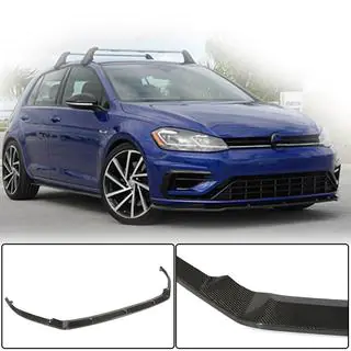 Front Bumper Lip V1 for R/R-Line 2017-2020 Carbon photo 1