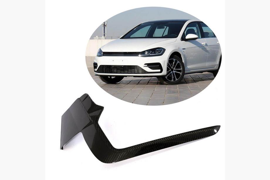 Volkswagen Golf 7/E-Golf 2012-2020 Carbon Front Bumper Covers (R/R-line HB 2017-2020) Image