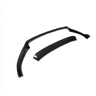 Front Bumper Lip Spoiler V2 (for R/R-Line 2017-2020, Carbon) photo 4
