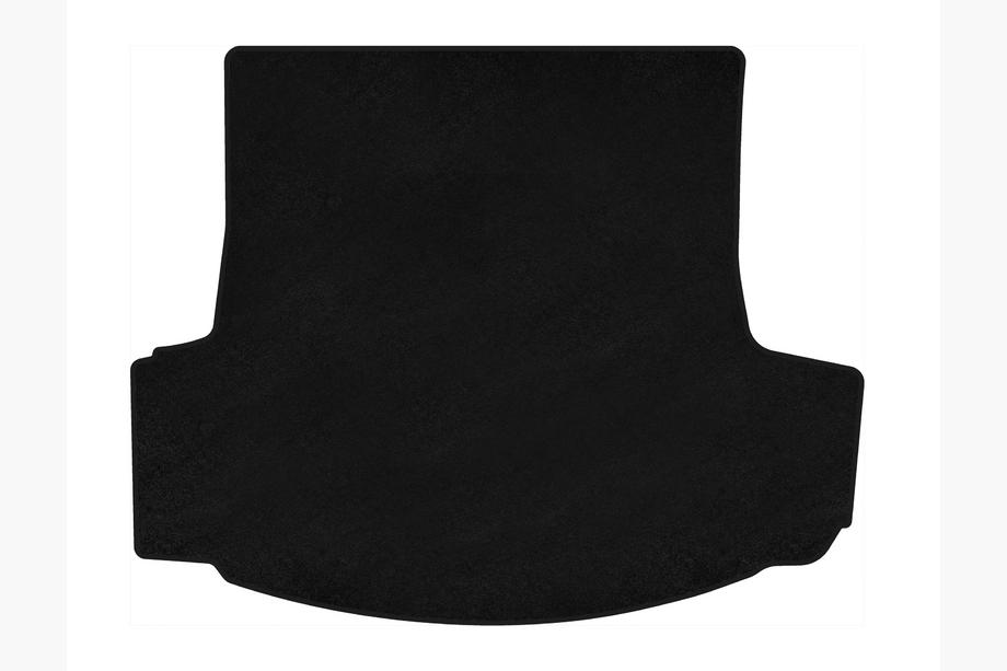 Audi A8 1994-2002 Premium V-1 Carpet Boot Mat (Sedan, Black) Image