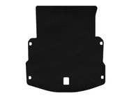Audi A8 2018- Premium Textile Trunk Mat (Long, Black) photo 1