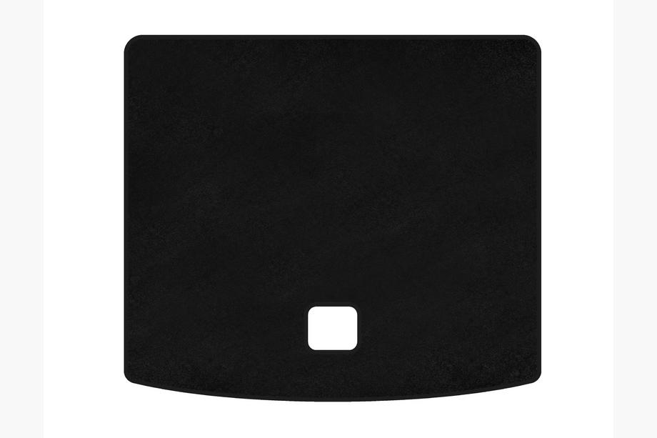 Audi Q3 2019–2025 Premium Textile Trunk Mat (Black) Image