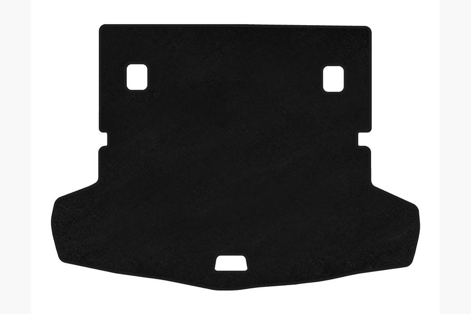 BMW 2 Series Active Tourer F45/F46 2014-2021 Premium Textile Trunk Mat V-1 (For F46, 7-Seater, Black) Image