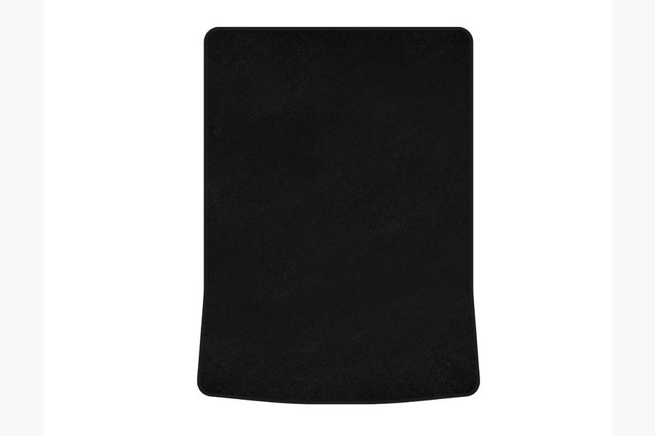 BMW 5 Series G30/G31 2017–2023 Premium Textile Trunk Mat V-1 (For G30, Black) Image