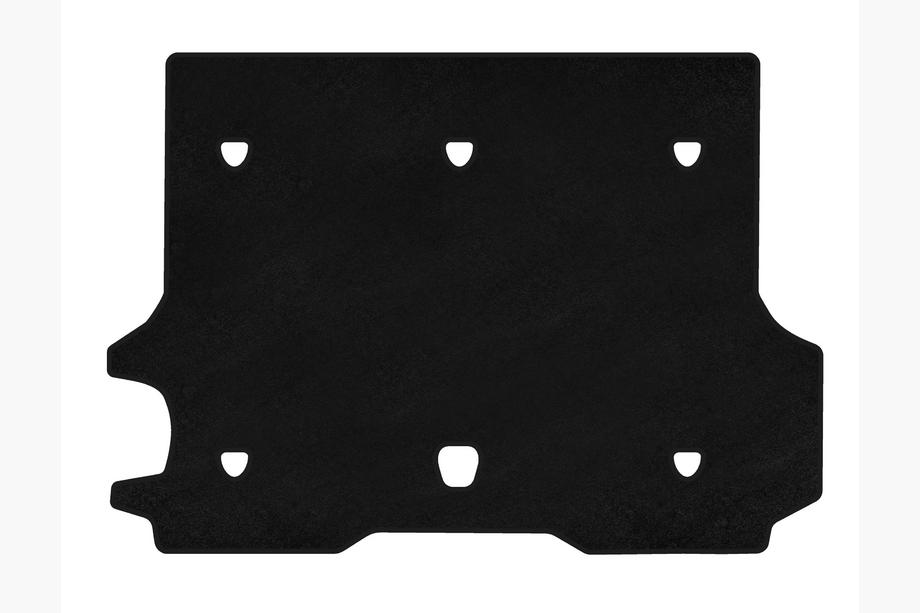 Chevrolet Trailblazer 2002-2012 Premium Textile Trunk Mat (Black) Image