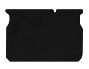 Citroen C-3 2016-2023 Premium Textile Trunk Mat (HB, Black) photo 1
