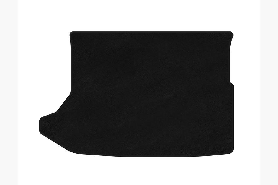 Dodge Caliber 2006-2011 Premium Textile Trunk Mat (HB, Black) Image