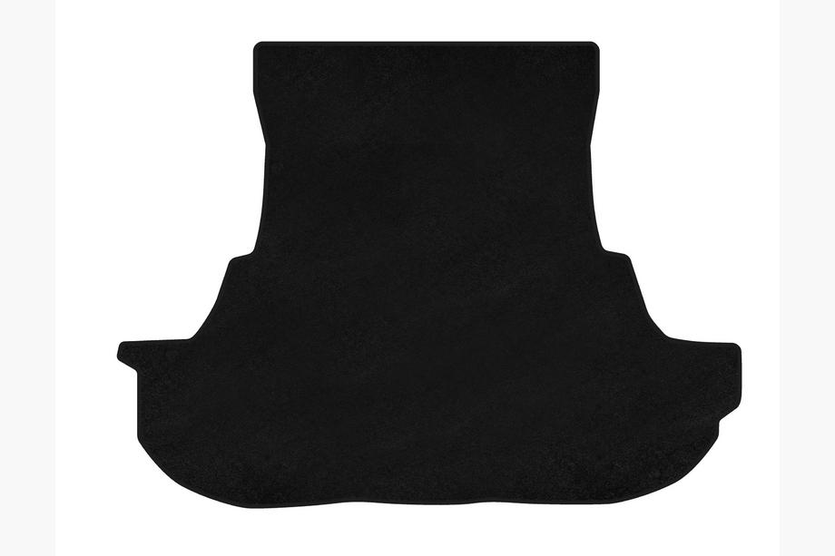 Dodge Challenger 2008-2023 Premium Trunk Mat Textile (Coupe, Black) Image