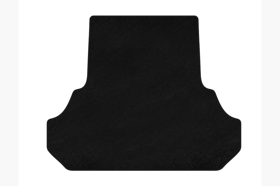 Dodge Charger 2010-2023 Premium Textile Trunk Mat (2015-2023, SD, Black) Image