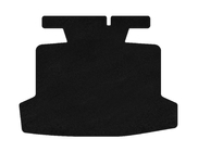 Dodge Dart 2012-2017 Trunk Mat Textile Premium (SD, Black) photo 1
