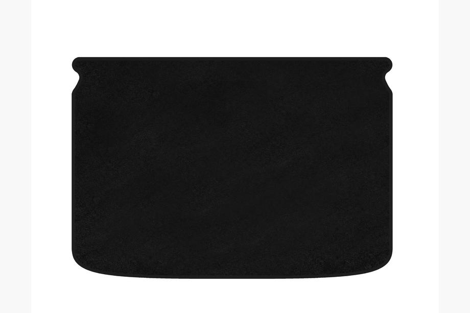 Fiat 500/500L 2013-2022 Premium carpet trunk mat (for 500L, Black) Image