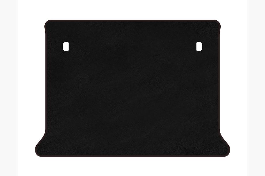 Fiat Fiorino/Qubo 2008-2024 Premium Textile Trunk Mat (Black) Image