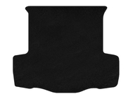 Fiat Linea 2006-2018 Trunk Mat Textile Premium (SD, Black) photo 1